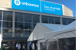 Unbounce call to action conference