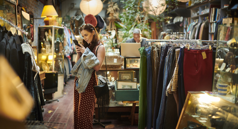 second hand clothes shop