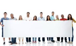 Community display ads